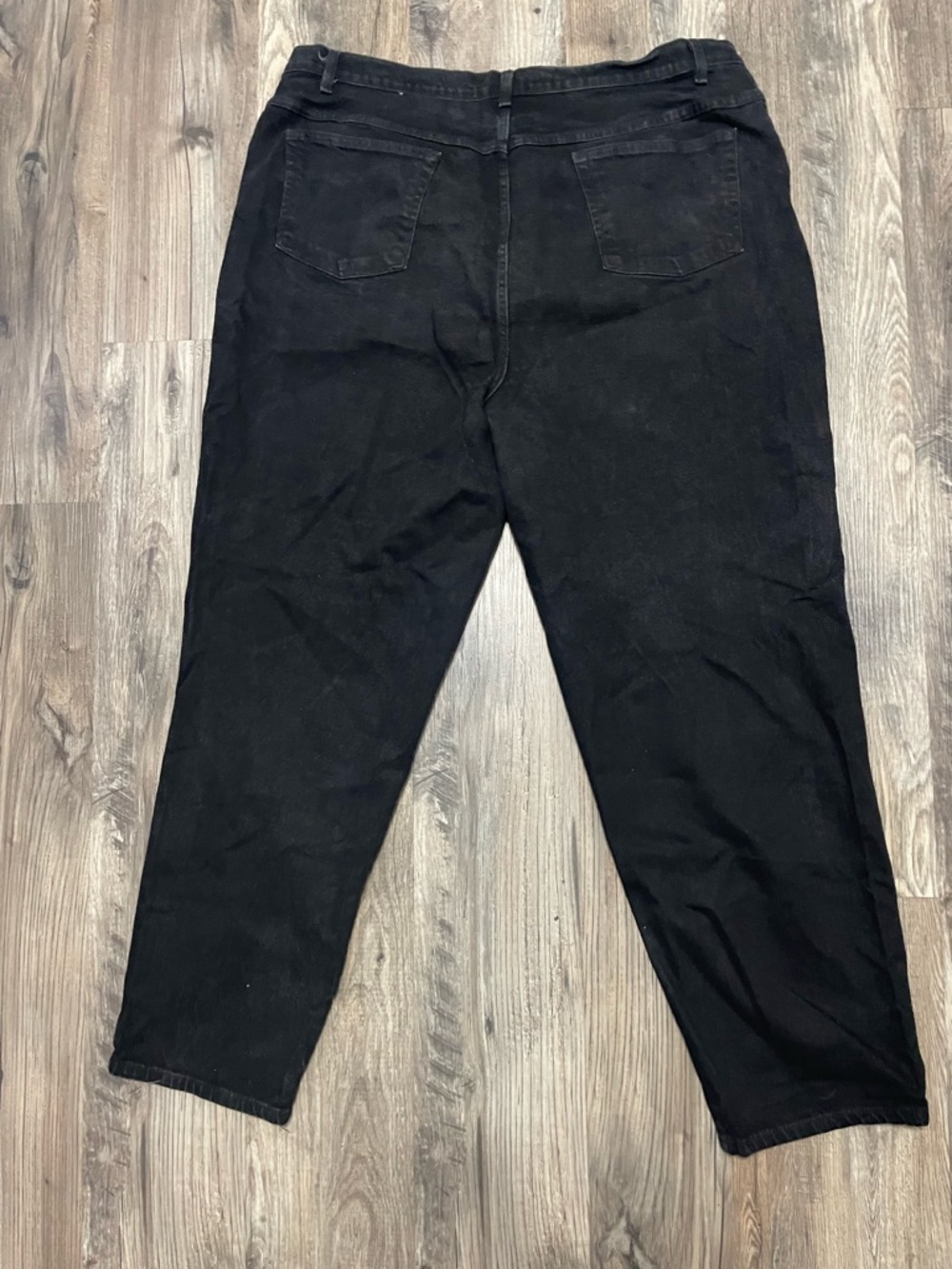 Women Black Casual Pants - Straight Fit